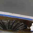 10 Inch Steel Wire Rotary Brush Cutter Trimmer Head Sets Weeds Blade Cutter with Universal Adapter Kit Compatible with String Trimmers, Moss Grass Rust Removal, Gardening Lawnmower