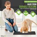 Multi-Purpose Silicone Rubber Mat, Non-Slip Surface, Indoor Outdoor Use, Easy Clean
