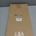 Leinuosen 1 Pcs Metal Easel Stand 16.5" H x 8.7" W x 4.3" D Table Top Easel Stand for Display Tripod Art Picture Mirror Modern Plate Holder for Display Book Photo Wedding Sign (Black)