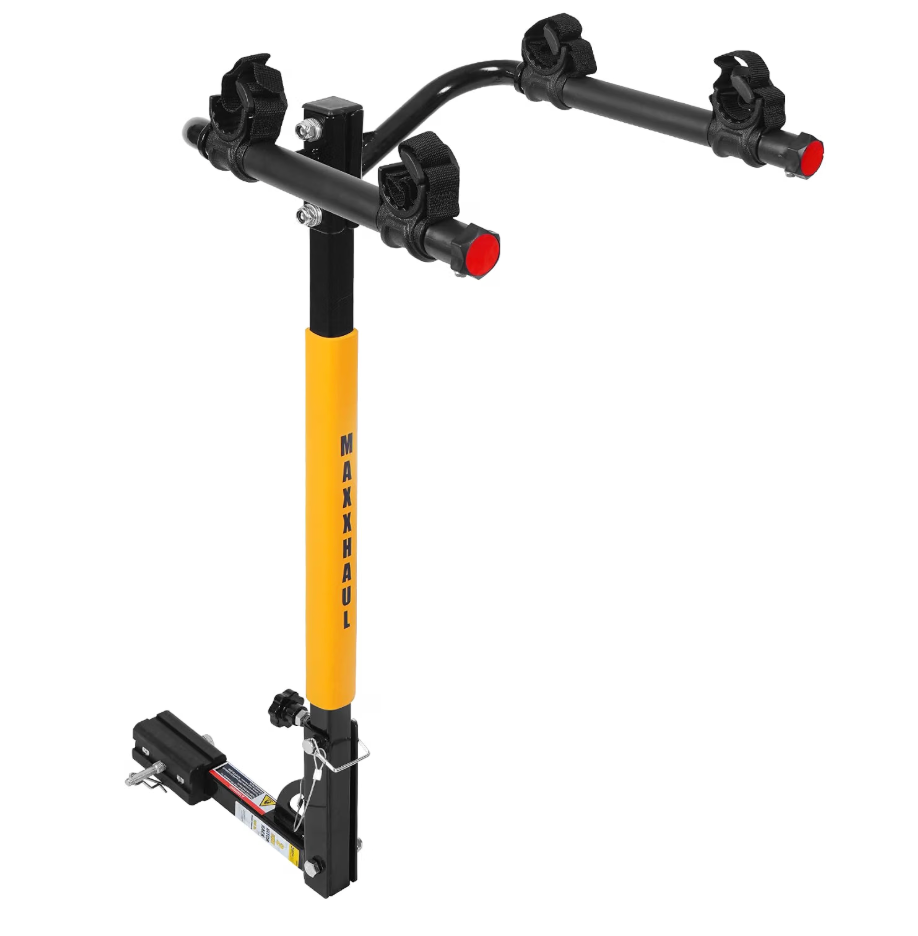 MaxxHaul 50025 Hitch Mount 2-Bike Rack for Cars, Trucks