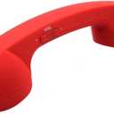Retro Phone Handset with Wireless Bluetooth and USB Handsets for Cell Phones Radiation-Proof Comfortable Call (Red)