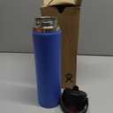 Hydro Flask Water Bottle - Insulated Stainless Steel - Wide Straw Lid, Non Spill, Leakproof in 32 Oz Cascade Blue
