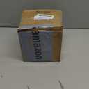 Food Container Stainless Steel Kitchen Storage Jar Seasoning Jar Sealed Storage Canister for Sugar Flour Kitchen Organization, black S