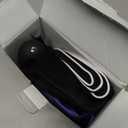 S Cervical Neck Traction Device for Neck Pain Relief - Inflatable Neck Stretcher Collar for Decompression - Best Home Use Neck Brace Pump (Black Plush)