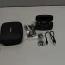 FIFINE Wireless Lavalier Microphone for iPhone/Android/Camera, 2 Pack Cordless Lapel Mic System for Vlog Recording Video YouTube/TikTok Interview, Condenser Clip-On Microphone with Charging Case-M9 (Black)