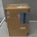 4 Tier Storage Bins with Lids, 23QT Stackable Closet Organizers and Storage with Wheels, Collapsible Storage Boxes, Foldable Plastic Storage Containers for Home,Office, Dorm Room-White