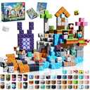 Magneverse 150 PCS 0.8in Magnetic Blocks - Easter Toys, Magnetic Building Blocks Cubes, Stacking Magnets, School STEM Toys Birthday Gifts for Boys and Girls Age 3+ Years Old (Theme: Adventure World)