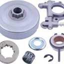 Clutch Drum and Oil Pump Kit for Stihl 026 MS260 024 MS240 Chainsaw