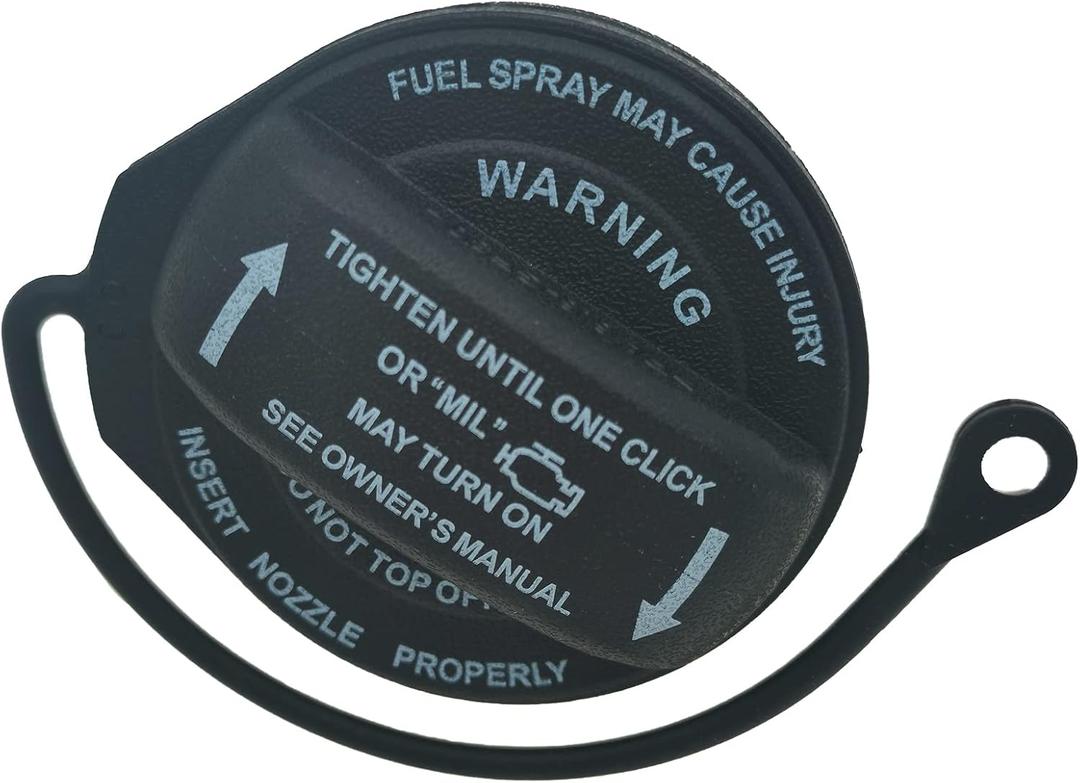 Fuel Tank Cap Gas Cap 3C8201550E 3C0-201-550-N 3C0201550N Compatible with Volkswagen 2006-2010 Passat,2009-2017 CC, 2007-2016 Eos