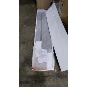 Full Size Loft Bed with L-Shaped Desk,Wooden Loft Bedframe w/Wardrobe and Storage Shelves,Full-Length Guardrails,Hanging Rod,for Bedroom,Grey