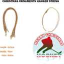 Hockey Ornaments 4.0 Inch Plastic Christmas Ornaments Christmas Tree Decorations with Hanging Loop for Christmas Tree Home Xmas Holiday Party Decor(10Pieces)