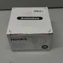 Antimbee 10 Pack Reusable Suction Hooks, Removable Small Suction Cups for Shower, Bathroom, Glass, Door, Windows, Kitchen - Up to 11 lbs on Smooth Surface (Transparent Gray)