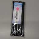 4 Pack Small Spring Tension Curtain Rod 8 to 12.5 Inch, Thin DIY Tension Rods No Drill for Slim Window Cupboard Closet Sidelights, Black