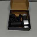 Deep Tissue Massage Gun, Portable Percussion Electric Muscle Massager for Pain Relief, Handheld Massagers with 30 Speeds & 6 Attachments for Back and Neck, Gifts for Men Women (Black)