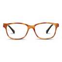 Women's Nature Walk-Amber Tortoise/Black +2.75 Soft Square Reading Glasses