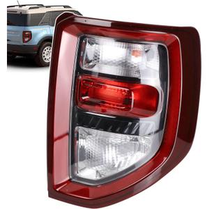 LED Tail Light Assembly Compatible with 2021-2023 Ford Bronco Sport Right Passenger Side LED Taillight Replace M1PZ-13404-A