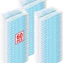Disposable Microfiber Feather Duster Refills, Multi-Surface Duster Compatible with Swiffer Dusters Handle, 60 Count, Unscented
