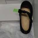 PANDANINJIA Toddler/Little Kid Girl's Angela Dress Mary Jane Ballet Flats Bow Flower Girl Wedding Party Ballerina Flat Shoes