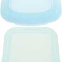 Unomor 2Pcs Reusable Silicone Pill Bags for Travel Transparent Pill Organizer with Open Design Resealable Storage Pouches for Medication