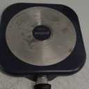 GoodCook 11-Inch Square Griddle Pan, Nonstick Aluminum Frying Pan, Even Heating, Ergonomic Handle, Perfect for Eggs, Bacon, and Breakfast, Small Griddle Pan, Durable Black Finish