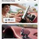 LISEN for MagSafe Car Mount,Car Accessories for Women Men [2025 Ultra] Magnetic Phone Holder for C ar 360 Dashboard Vent Phone Mount for C ar Organization iPhone 16 15 14 13 12 Pro Plus Mini, Black