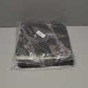 Enkosi Loofah Shower Mat with Drain Hole  Cushioned Anti-Slip Square Bath Mat for Showers, Wet Bathroom Floors  Textured PVC, Secure Non Slip Safety Pad for Walk-in Stalls (27x27 Marble Black)