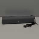 SOULION R50 Bluetooth Computer Speakers, 3.5mm PC Sound Bar for Desktop Monitor, Wired USB Powered & Colorful LED Lights with Switch Button, Surround Sound Soundbar PC Spearkers for Computer (Dark Grey)