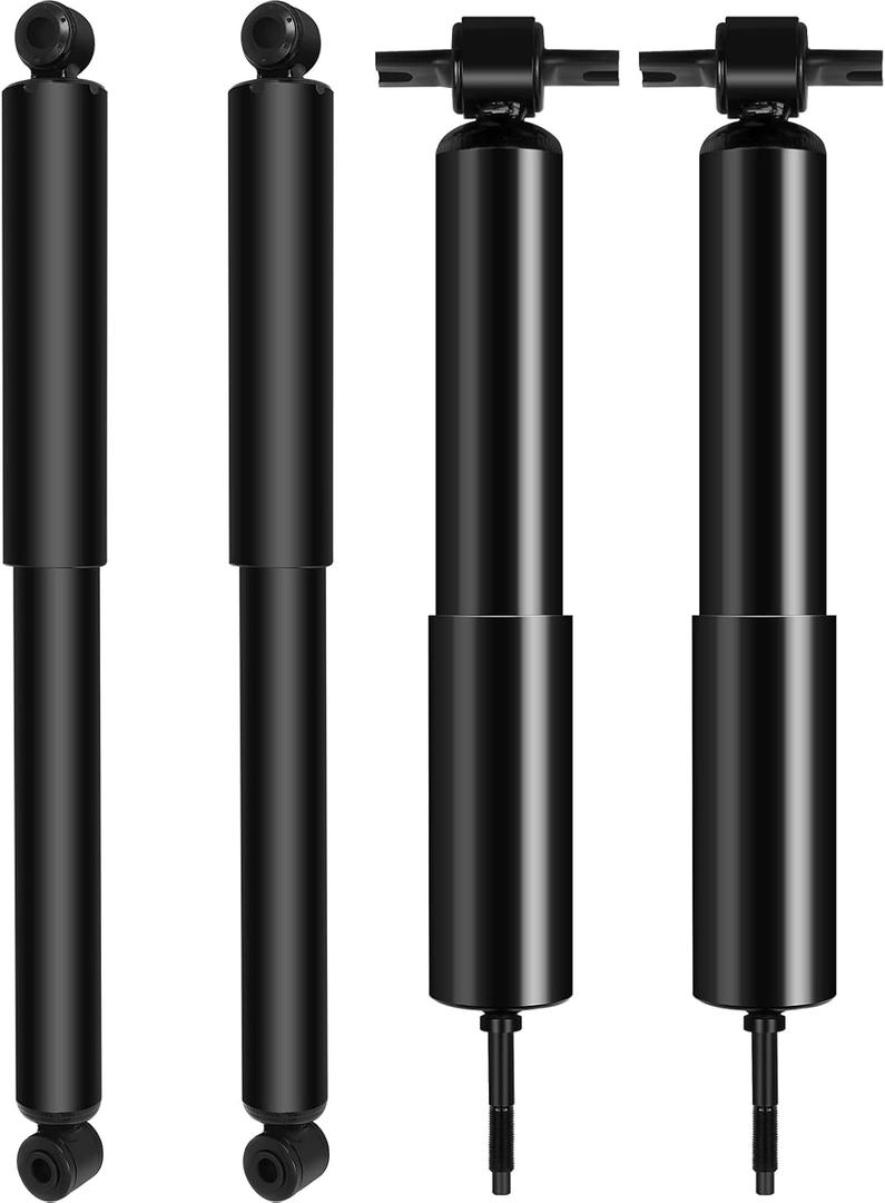 344396 37082 Front Rear Shocks Struts for Ford(2WD), OCPTY Shock Absorber Fit 1998-2011 for Ford Ranger,2001-2008 for Mazda B2300,98-99 for Mazda B2500,94-96 98-07 for Mazda B3000/for Mazda B4000 4pcs