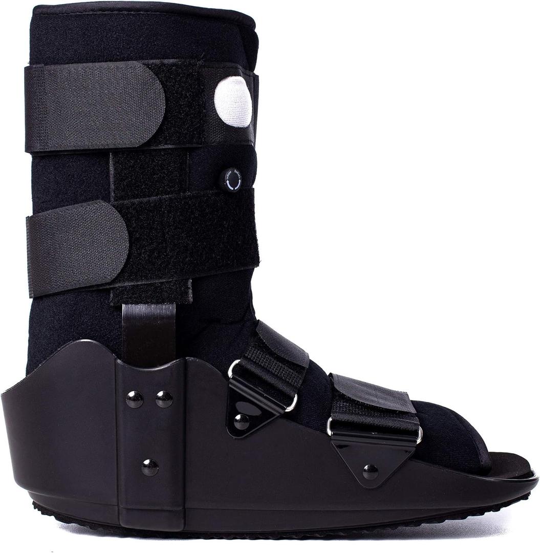 Walking Boot Fracture Boot for Broken Foot, Sprained Ankle-Medium (Boot-002, M)