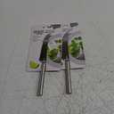 Oggi Bartender Knife, 9.5" / 24cm Bar Knife, Stainless Steel Handle, Double Tipped Stainless Steel Blade, Bar Cart Accessories, Bartender Accessories, Cocktail Kit 2 Pcs