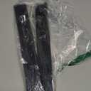 12 inch Drawer Slides 6 Pairs (12pcs) Full Extension Ball Bearing Drawer Rails Side Mount 3 fold Metal Dresser Runners for File Cabinet Trash Can Kitchen Wardrobe Glides 12" Black 100 LB Capacity