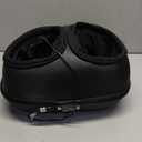 RENPHO Full Foot Massager with Heat [2026 New Upgraded], 3 Levels Air Compression & Deep Kneading, Shiatsu Foot Massage for Plantar Fasciitis & Neuropathy, Size up to 13 (Black)