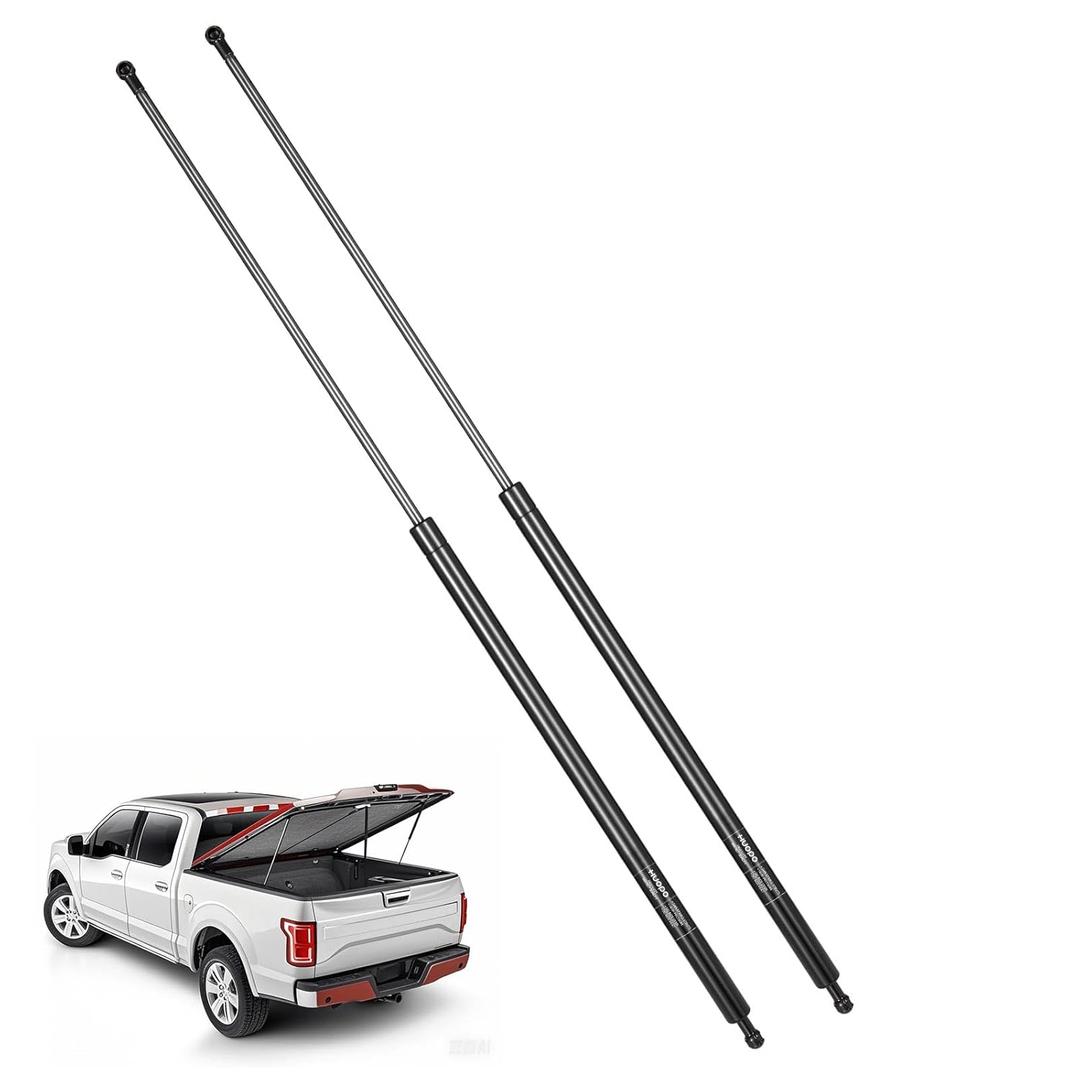 ST280M250 HUOPO 28 inch 250 lb/1112 N Gas Struts Shocks 28" Lift Support for Tonneau Cover Truck Undercover Pickup Heavy Truck Bed Lid Queen Size Mattress Overhead Door 100250, 2 Pcs