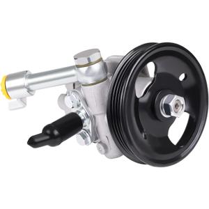 WMPHE Power Steering Pump with Pulley Compatible with Nissan Maxima V6 3.5L 2004 2005 2006 2007 2008, Nissan Alitima V6 3.5L 2002 to 2006, Nissan Quest V6 3.5L 2004 to 2009, 21-5407, 49110-7Y000