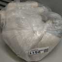 Silver Grey Furry Washable Faux Shaggy Fur Rugs for Living Room Small Circle Fluffy Sheepskin Fur Rug for Nursery Round Rug 5ft