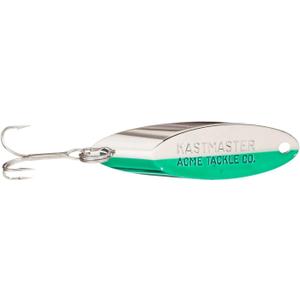 Acme Tackle SW225/CHNG Kastmaster Chrome Neon Green, 1/12 oz., Pack of 3