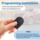 Key Fob Remote Replacement Fits for Ford F-150| F150| F250| F350| Explorer| Lincoln Mark LT| Navigator 2011-2017 Keyless Entry Remote Start Control CWTWB1U793 (2-Pack)