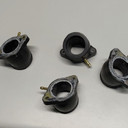 Caltric Complete Right Left Intake Carburetor Holders Compatible with Kawasaki Kz650B Kz650 C 1977 1978 1979