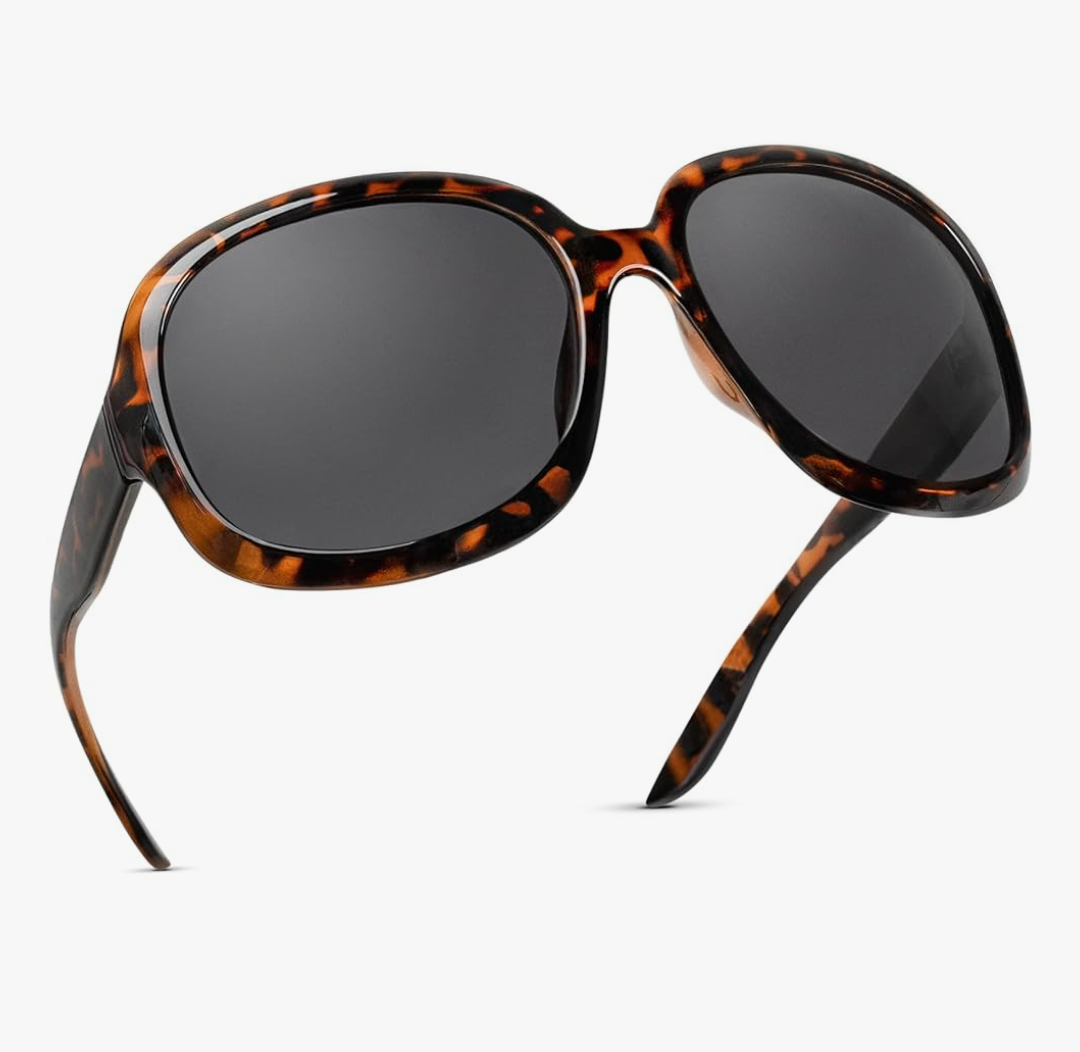 miyya Bug Eye Oversized Polarized Sunglasses Womens, Trendy Retro Sun Glasses for Women 2025, Oversized UV Protection Shades