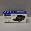 Auarte 12 in 1 Accessories Set for Playstation Portal Remote Player, Hard Carrying Case for PS Portal with Clear Skin Case for PS5 Portal, 2 Screen Protector with 4 Thumb Grip, Carbon Black