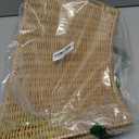 Farmhouse Christmas Tree Collar - Rustic Holiday Decoration - Natural Woven - Base Cover for Christmas Tree - Tree Skirt - Tree Ring (Medium) (24 inches)