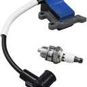 A411001690 Ignition Coil A10070 Compatible with Echo Shindaiwa Trimmer & Brushcutter GT-225 PAS-225 PE-225 SHC-225 SRM-225 SRM-2320T FH235 LE235 M235 T235 with L7T Spark Plug