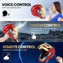 Iron-Man MK50 Electronic Cosplay Helmet, Voice，Touch Control with LED Eyes