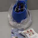 KINSPORY Toddler Swing, 59" Coated Heavy-Duty Iron Chains Baby Swing Outdoor, High Back Full Bucket Infant Seat with Tree Straps for Swing Sets Backyard Outdoor Indoor (Blue)