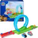 PAW Patrol Pup Squad Rescue Loop, Track Playset with Chase & Marshall Pup Squad Toy Cars & Vehicle Launcher, Kids Toys for Boys & Girls Ages 3 and Up