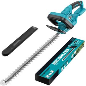 Hedge Trimmer Compatible for Makita 18V BatteryCordless Electric Hedge Trimmer with 1600RPM Brushless Motor, 22'' Dual-Action Blade with 3/5'' Cutting Capacity (NO Battery)