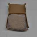 Hanging Baskets Set, 3 Pcs Boho Wall Hanging Basket with 6 Pcs Strong Hooks, Hand-Woven, Drop Molding, Used In Living Room or kitchen To Store Fruit and Vegetable And Potted Plants (Linen)