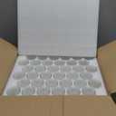 Comrzor Set of 36 Clear Tealight Candle Holders, Glass Votive Candle Holders Bulk, Floating Candle Holder for Table Centerpieces, Wedding Propose Party Home Decor