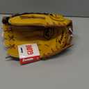 Franklin Sports Baseball and Softball Glove - Fieldmaster Adult + Youth Baseball Gloves - Men's + Women's Infield + Outfield Mitt (Tan)