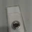 Shields Up Designed for iPhone 17 Pro Case, Minimalist Wallet Case with Card Holder (3 Cards) & Ring Stand/Kickstand, [Drop Protection] Slim Protective Cover for iPhone 17 Pro (6.3 inch) - Clear